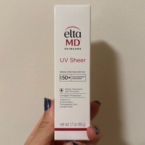 ELTA MD UV Sheer SPF 50+ Protection Face & Body Sunscreen 1.7 oz New. Exp 11/25